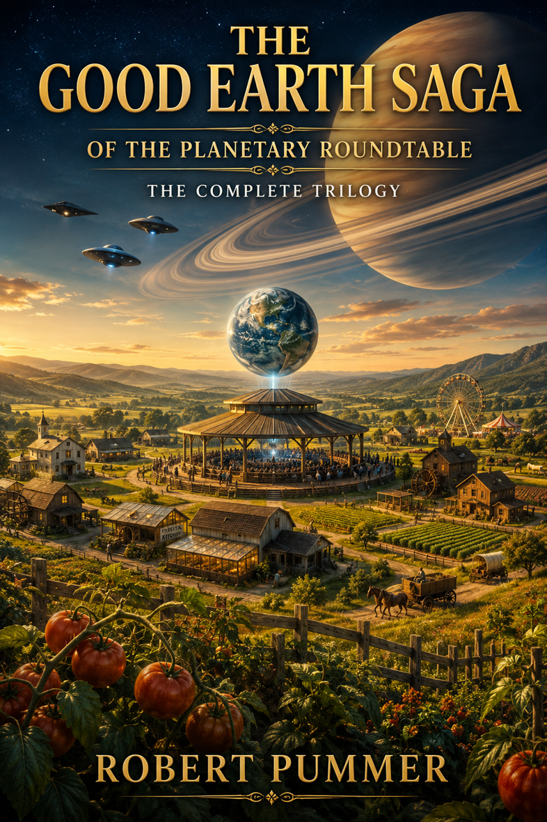 The Good Earth Complete Saga of the Planetary Roundtable book cover by Robert Pummer