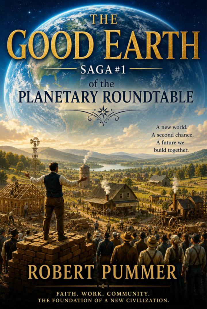 The Good Earth Saga 1 of the Planetary Roundtable book cover by Robert Pummer
