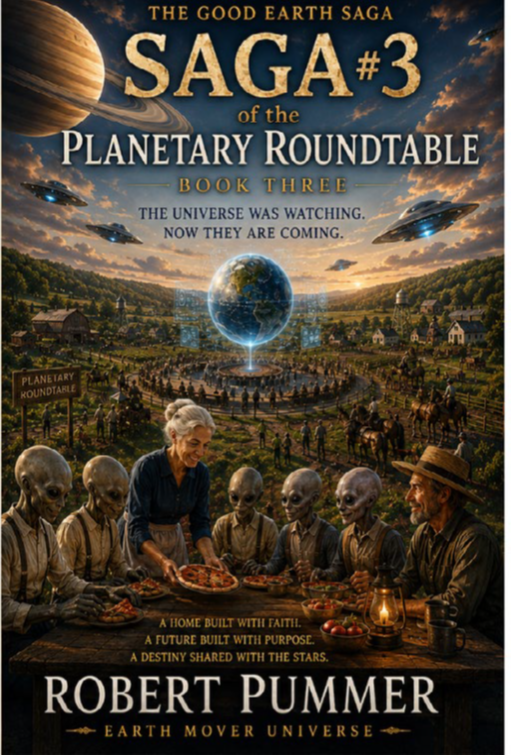 The Good Earth Saga 3 Planetary Roundtable book cover by Robert Pummer